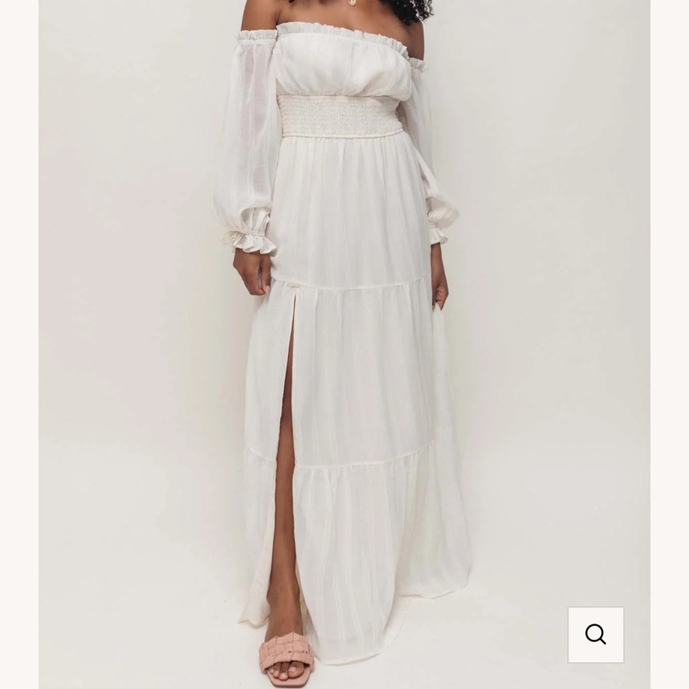 Fallon Off the Shoulder Maxi